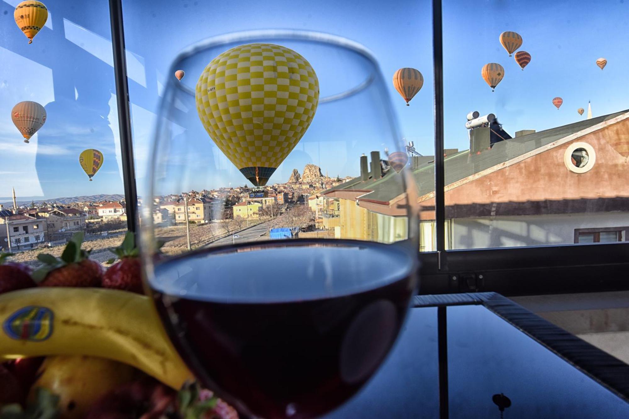 El Nazar Stone Suite Üchisar Bagian luar foto